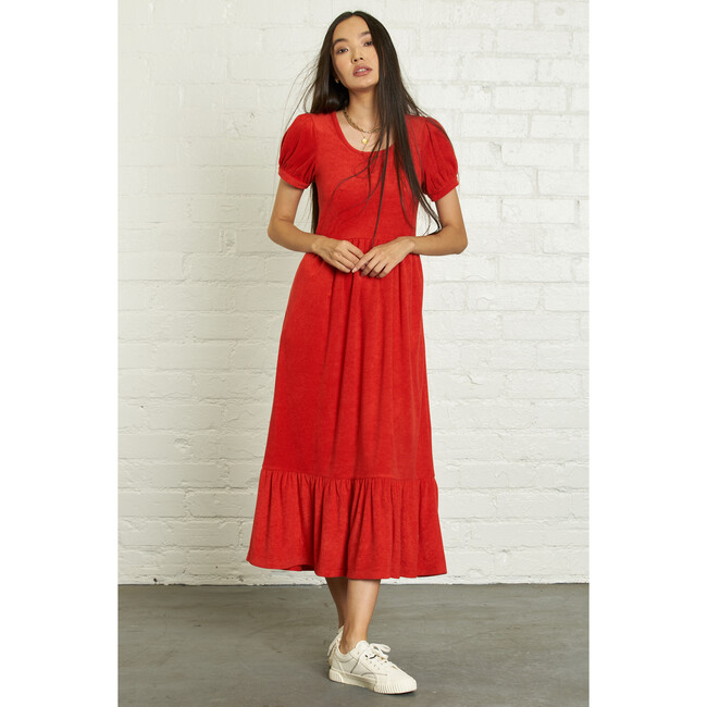 Women's Ruth Dress, Red - Dresses - 2
