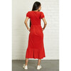 Women's Ruth Dress, Red - Dresses - 3 - thumbnail