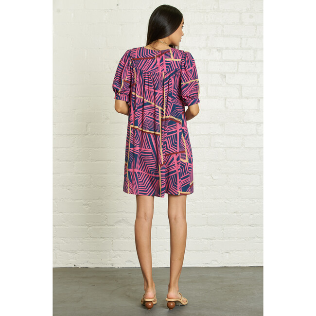 Women's Clara Dress, Arch Stripes - Dresses - 4
