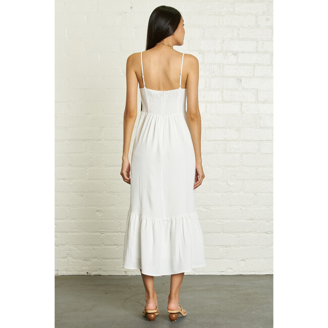 Women's Riviera Dress, White - Dresses - 5