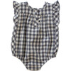 Checkmate Flutter One-piece, Blue - Rompers - 2 - thumbnail