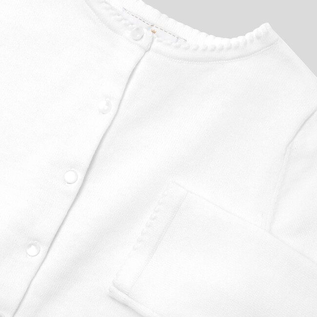 Leonore Cardigan, White - Cardigans - 4