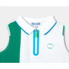 Amanuel Polo, White and Green - Polo Shirts - 3 - thumbnail