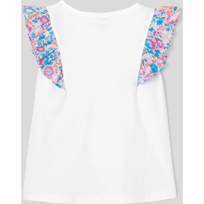 Acolade Tee, White and Multicolor - T-Shirts - 2