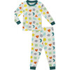 Ultimate Pajama Set, Cream Shapes - Pajamas - 1 - thumbnail