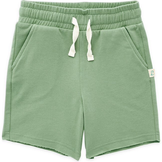 French Terry Bamboo Board Shorts, Olive