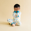 Ultimate Pajama Set, Cream Shapes - Pajamas - 2