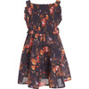 Esme Kids Dress, Navy - Dresses - 1 - thumbnail