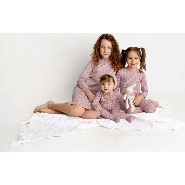 Grid Set, Pink - Mixed Apparel Set - 3