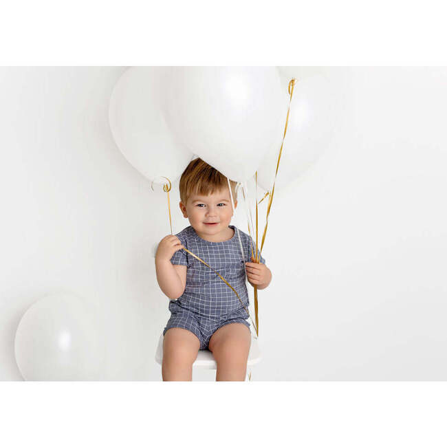 Grid Short Set, Slate - Mixed Apparel Set - 5
