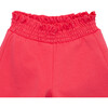 Tie Front Tank & Smocked Short Set, Pink - Shirts - 4