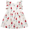 Girls Elsie Dress, Rocket Pop - Dresses - 1 - thumbnail