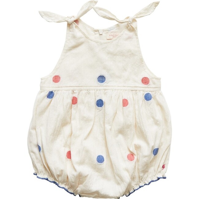Baby Taylor Bubble, Red and Blue Polka Dot