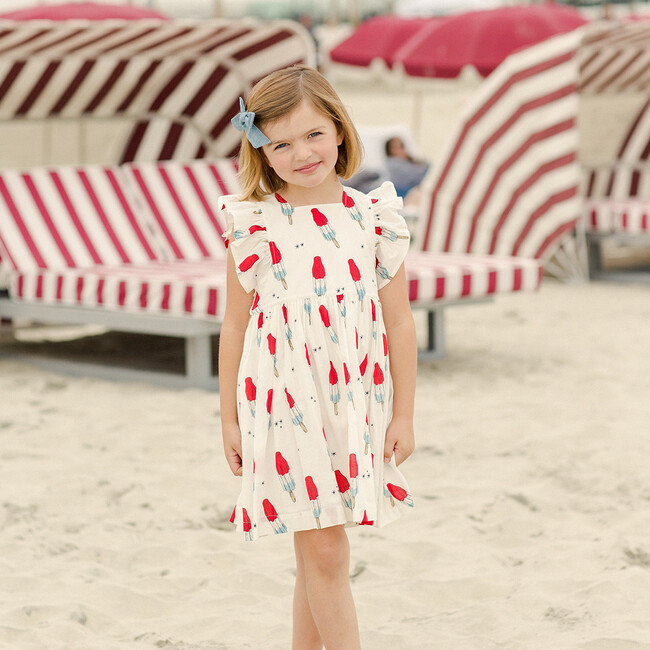 Girls Elsie Dress, Rocket Pop - Dresses - 2