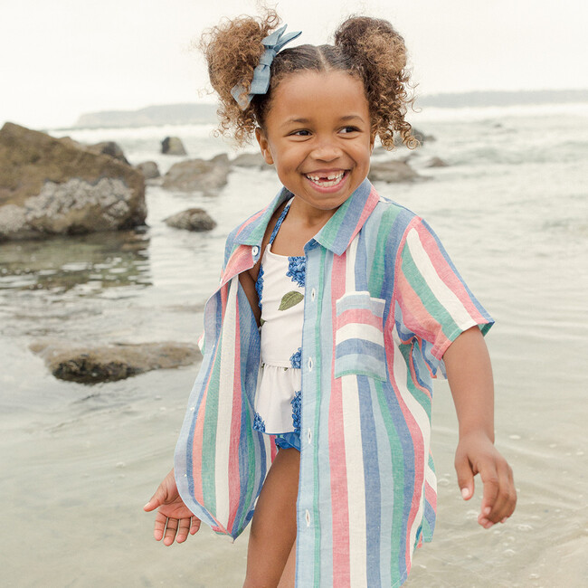 Boys Jack Shirt, Multi Stripe - Shirts - 3
