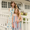 Girls Garden Dress, Multi Stripe - Dresses - 3 - thumbnail