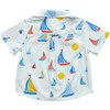 Baby Jack Shirt, Wan Blue Sailboats - Shirts - 2 - thumbnail
