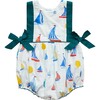 Baby Amy Bubble, Wan Blue Sailboats - Onesies - 1 - thumbnail