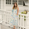 Womens Jade Dress, Wan Blue Sailboats - Dresses - 3