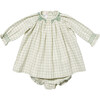 Willa Dress, Green Tattersall - Dresses - 1 - thumbnail