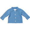 Pat Jacket, Blue - Jackets - 1 - thumbnail