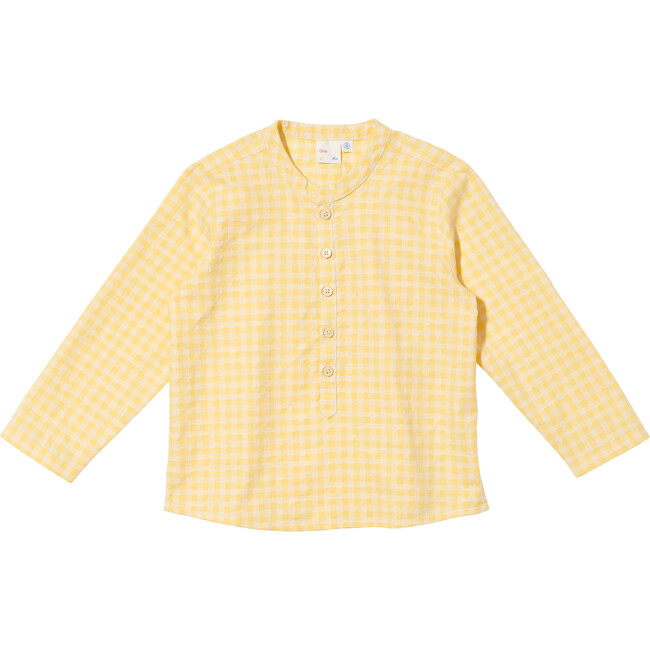 Lupo Shirt, Yellow Check