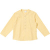 Lupo Shirt, Yellow Check - Shirts - 1 - thumbnail