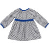 Elizabeth Baby Dress, Navy - Dresses - 3 - thumbnail