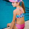 Two Piece Pineapple Print Swimsuit, Purple & Blue Pineapple - Two Pieces - 3