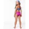 Two Piece Pineapple Print Swimsuit, Purple & Blue Pineapple - Two Pieces - 5
