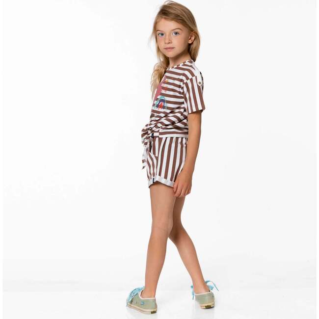 Striped Short, Copper Stripe - Shorts - 3