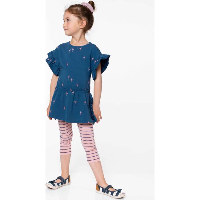 Tunic And Capri Set Navy Flamingo, Navy Flamingo - Mixed Apparel Set - 5