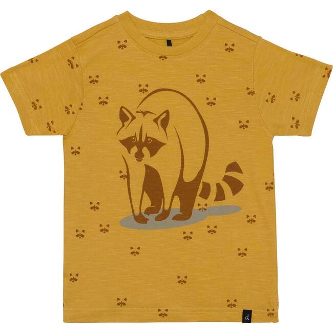 Printed Jersey Top Yellow, Yellow