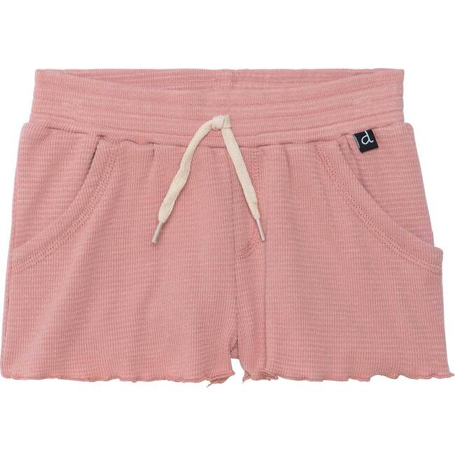 Waffled Short With Pocket Dusty Pink, Dusty Pink