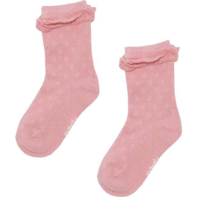 Pattern Socks Light Pink, Light Pink