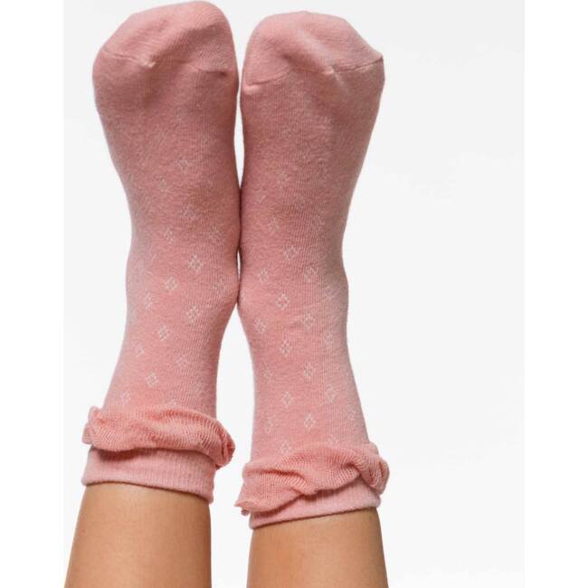 Pattern Socks Light Pink, Light Pink