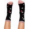 Pattern Socks Black, Black - Socks - 2