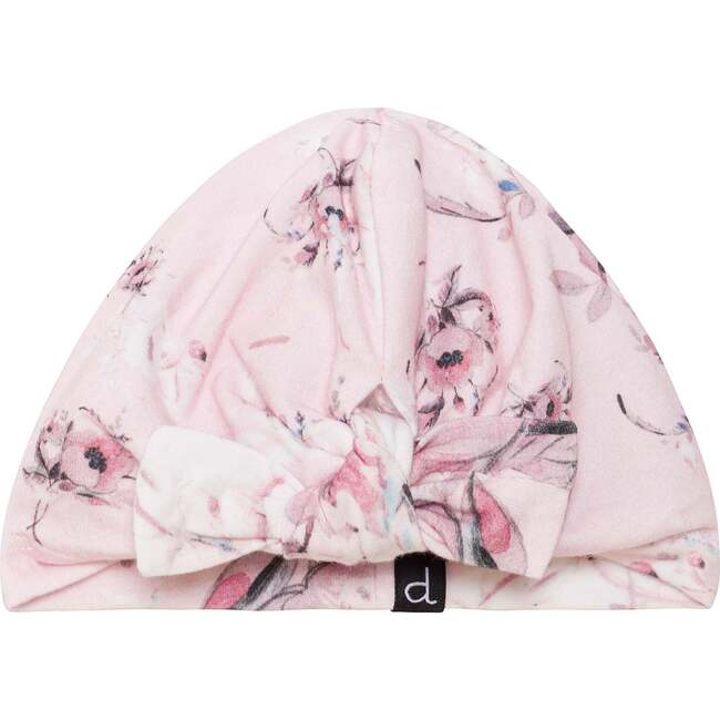 Organic Cotton Turban Floral Pink, Floral Pink