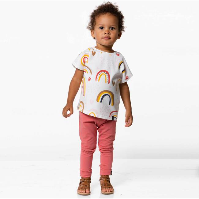 Organic Cotton Print T-Shirt Off White, Off White Printed - T-Shirts - 4