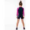 One Piece Unicorn Rashguard Swimsuit, Black Unicorn - One Pieces - 6