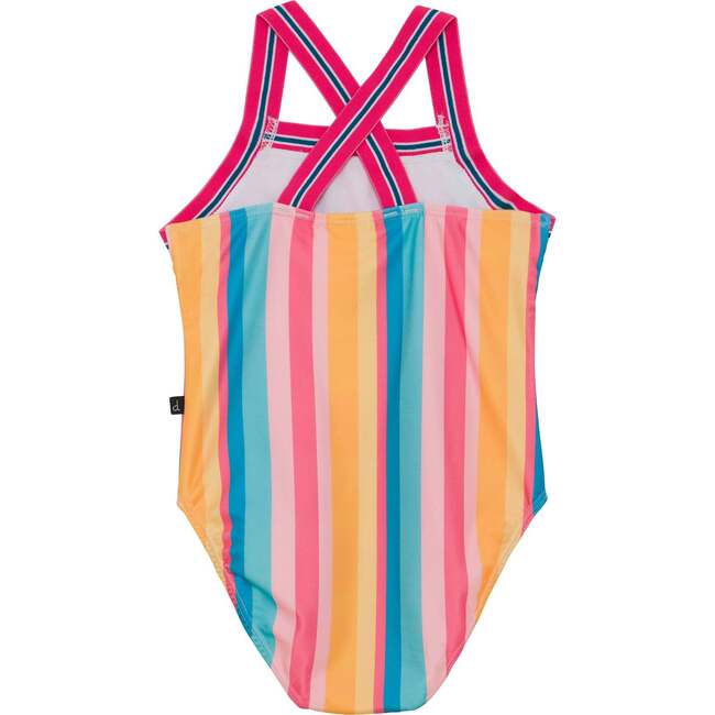 One Piece Stripe Swimsuit, Retro Stripe - One Pieces - 7