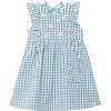 Gingham Dress, Gingham Green - Dresses - 1 - thumbnail