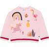 French Terry Sweatshirt Light Pink, Light Pink - Sweatshirts - 1 - thumbnail