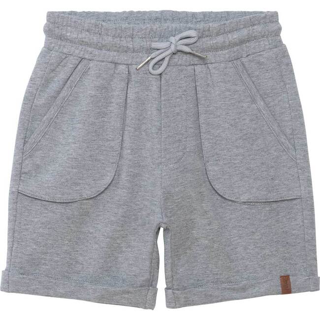 French Terry Short Light Grey Mix, Light Grey Mix