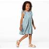 Gingham Dress, Gingham Green - Dresses - 5