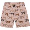 Jungle Panther Boardshort, Oatmeal Jungle - Swim Trunks - 1 - thumbnail