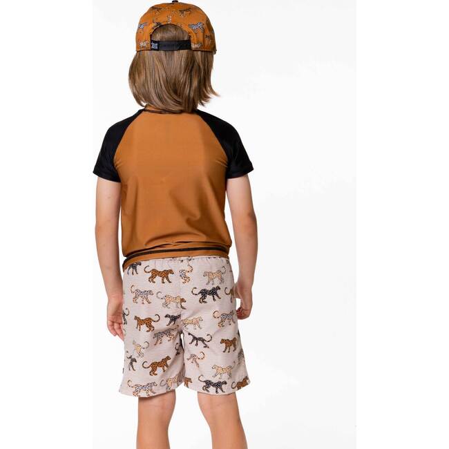 Jungle Panther Boardshort, Oatmeal Jungle - Swim Trunks - 3