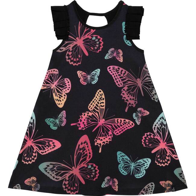 Dress With Multicolored Butterflies, Multicolored Butterflies
