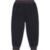 French Terry Pant Dark Grey, Dark Grey - Sweatpants - 2