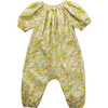 Erica Romper, Liberty of London Meadow Song Yellow - Bodysuits - 1 - thumbnail